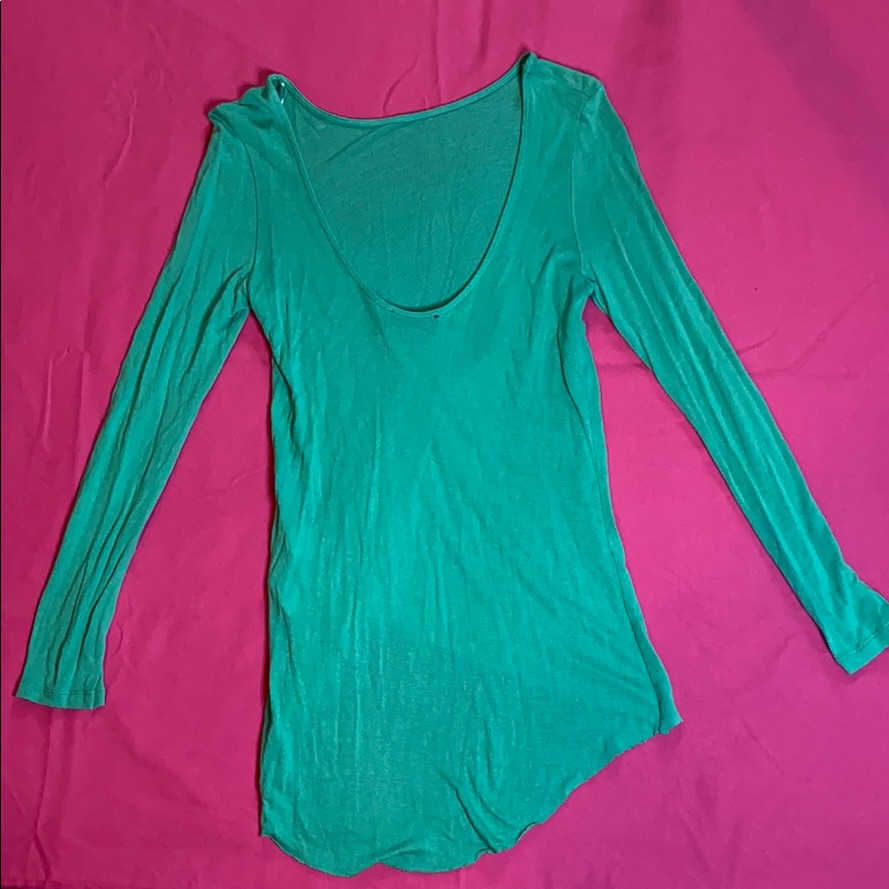Zara - Scoop Back Basic Tee